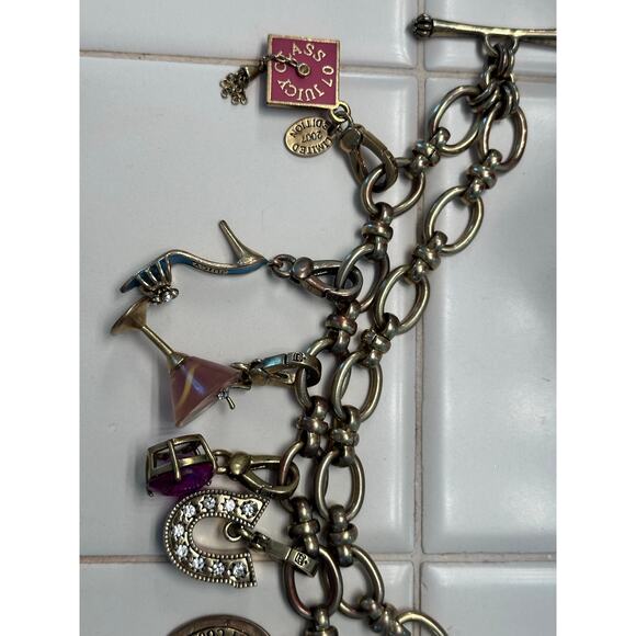 VERY RARE VINTAGE JUICY COUTURE CHARM BRACELET VHTF 2001 2000s Y2K - Picture 15 of 16